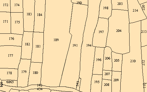 सरथुआ खेसरा 191 का नक्शा (चादर 1)