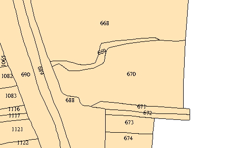 सरथुआ खेसरा 670 का नक्शा (चादर 1)