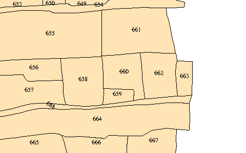 सरथुआ खेसरा 660 का नक्शा (चादर 1)
