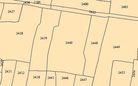 सरथुआ खेसरा 2440 का नक्शा (चादर 3)