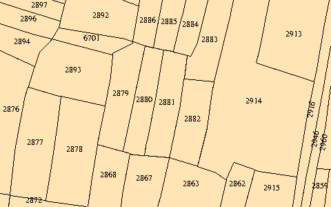 सरथुआ खेसरा 2881 का नक्शा (चादर 3)