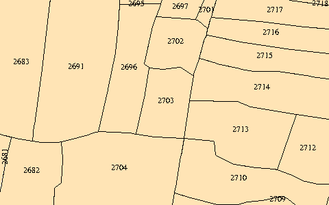 सरथुआ खेसरा 2703 का नक्शा (चादर 3)